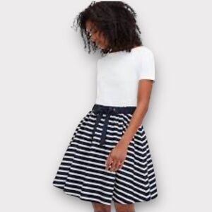 Kate Spade New York coastal nautical stripe mini dress